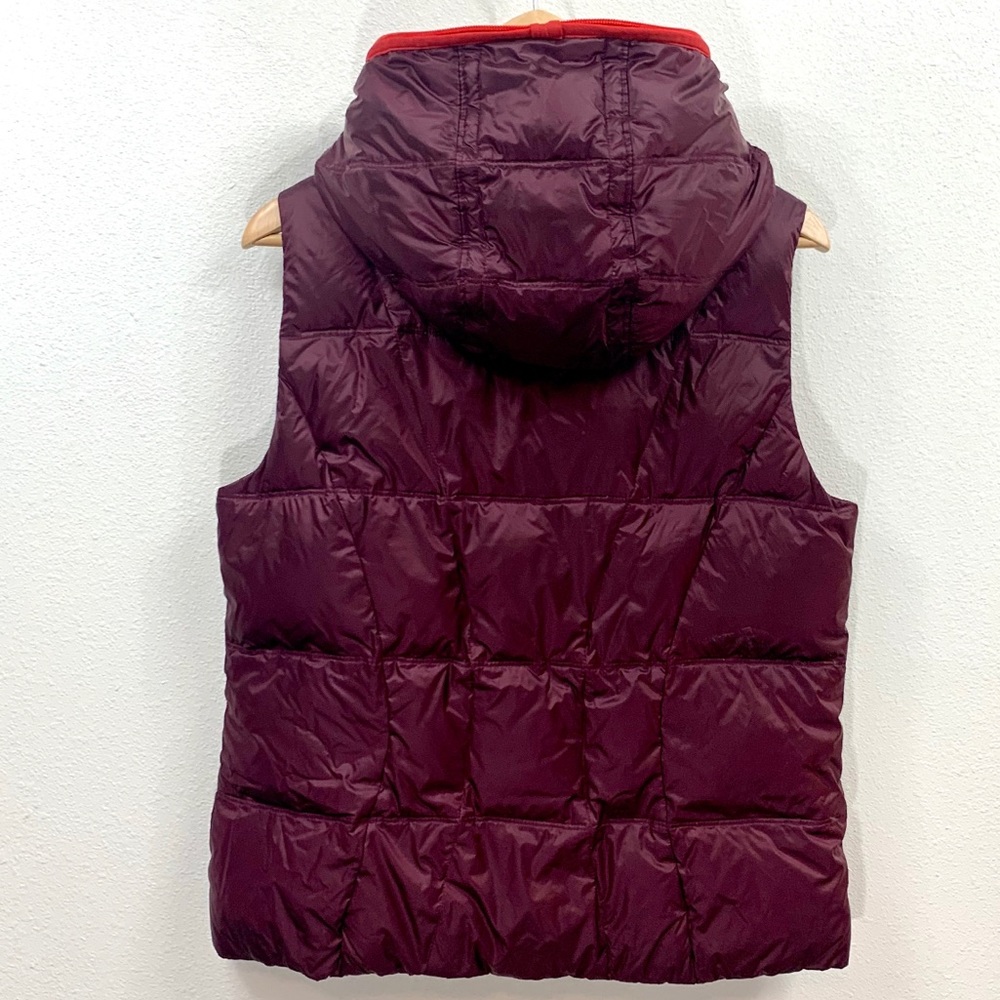 **SOLD** Eddie Bauer Premium Down Hooded Vest - Picture 2 of 8